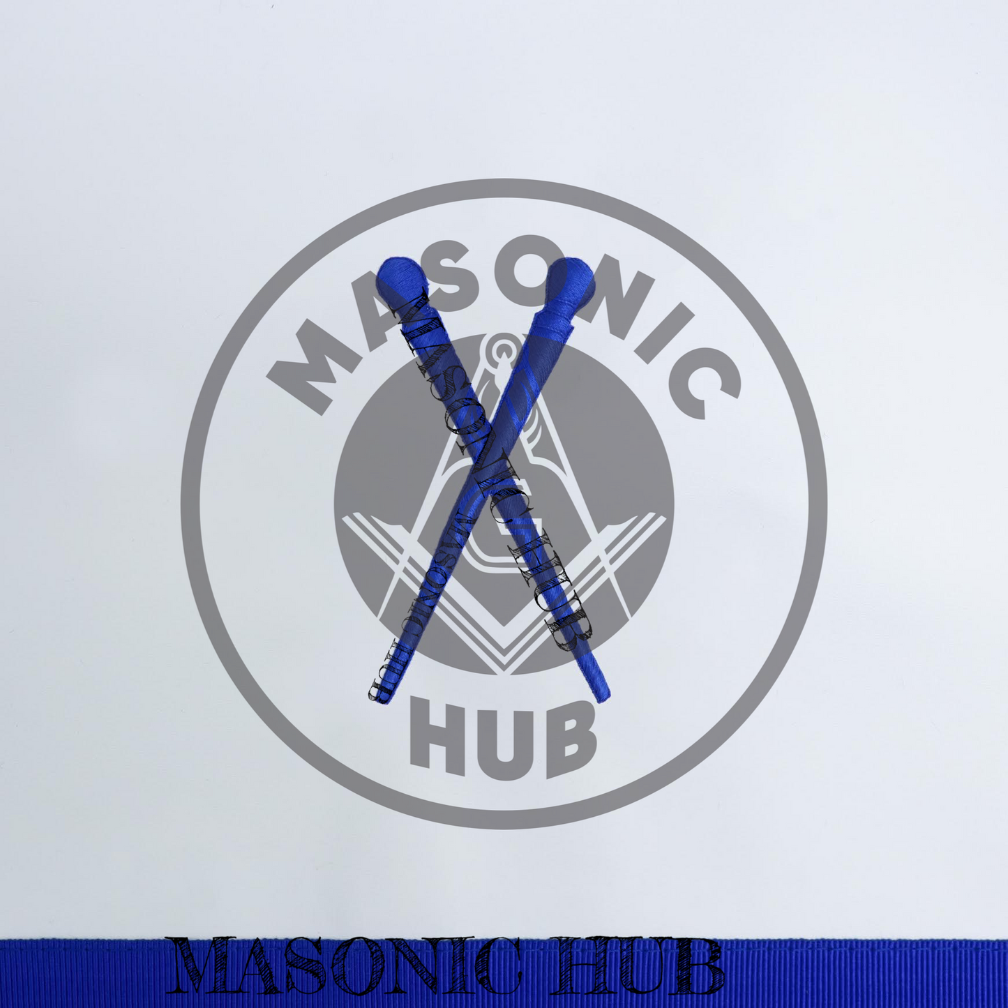 Masonic Master of Ceremonies All-Seeing Eye Lambskin Apron – Texas Regulation Blue Lodge Officer