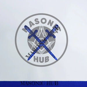 Masonic Sentinel all seeing eye Apron Texas Regulation Blue Lodge Officer Masonic Hub