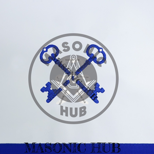 Masonic Treasurer all seeing eye Apron Texas Regulation Blue Lodge Officer Masonic Hub