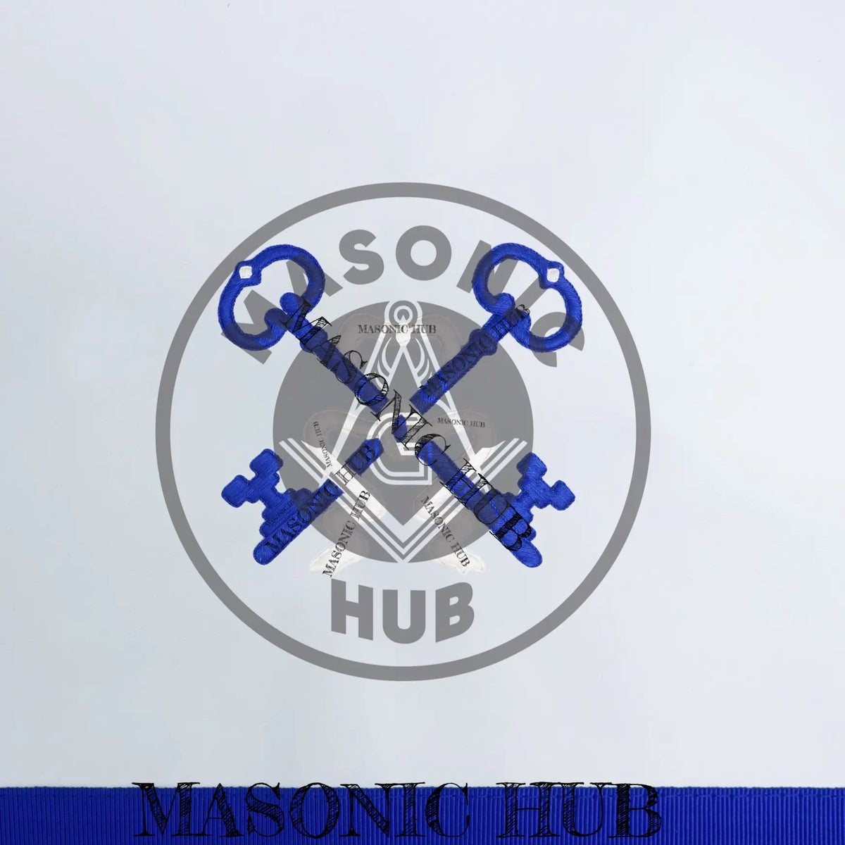 Masonic Treasurer all seeing eye Apron Texas Regulation Blue Lodge Officer Masonic Hub