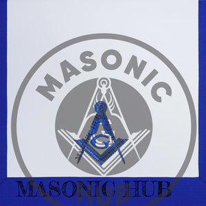 Masonic Regalia Apron – Master Mason Blue Lodge Apron with Embroidery & Fringe Masonic Hub