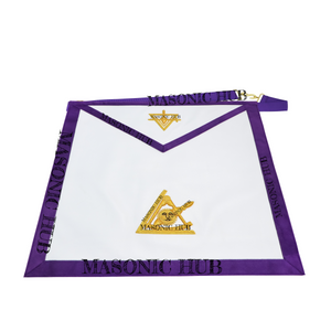 Masonic Past Thrice Illustrious Master (PTIM) Lambskin Apron – Texas Regulation Masonic Hub