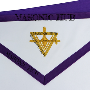 Masonic Past Thrice Illustrious Master (PTIM) Lambskin Apron – Texas Regulation Masonic Hub