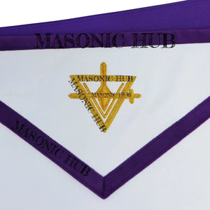 Masonic Past Thrice Illustrious Master (PTIM) Lambskin Apron – Texas Regulation Masonic Hub