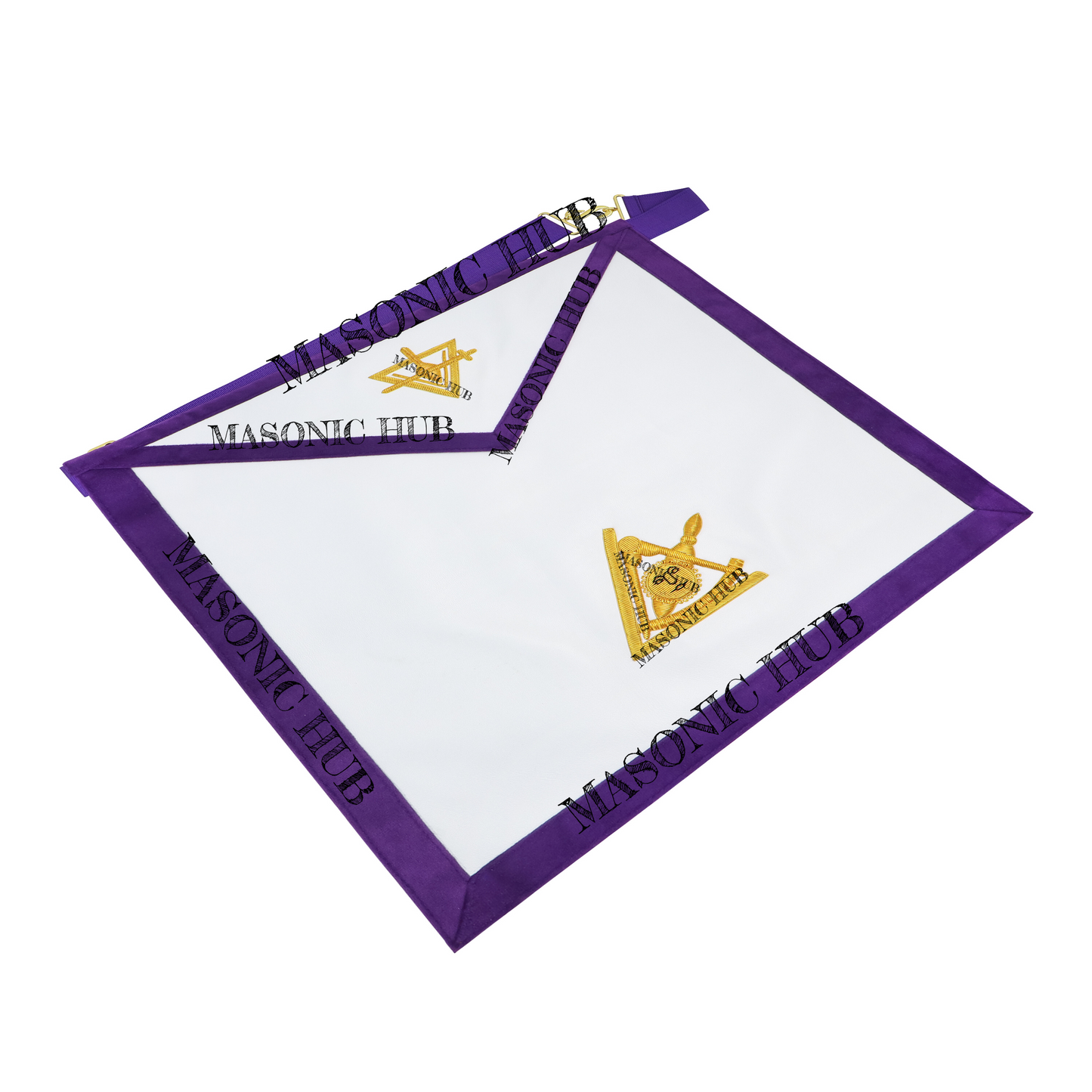 Masonic Past Thrice Illustrious Master (PTIM) Lambskin Apron – Texas Regulation