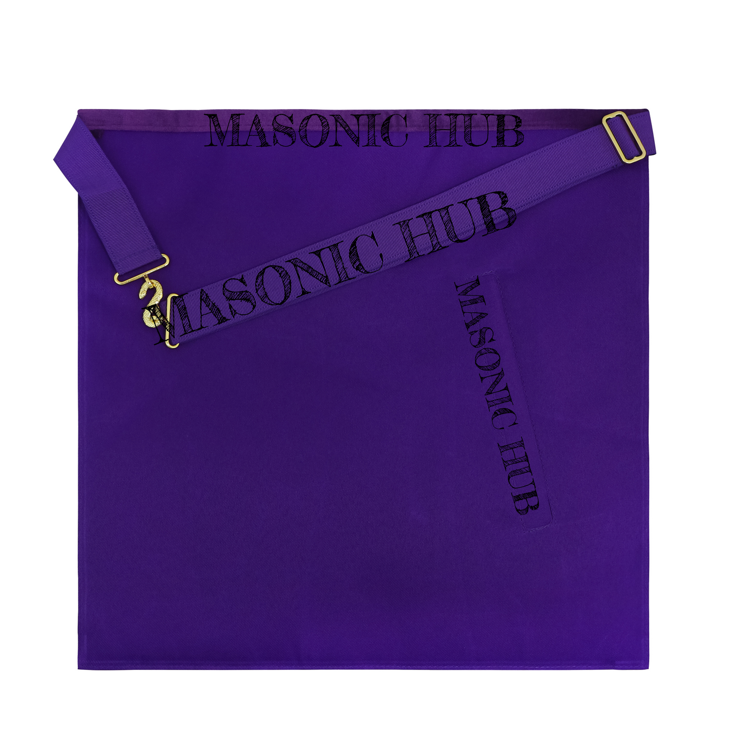 Masonic Past Thrice Illustrious Master (PTIM) Lambskin Apron – Texas Regulation