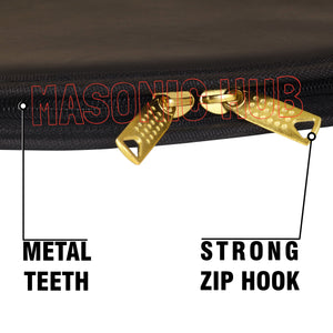 MASONIC SHRINER LOGO CHAIN COLLAR CASE WITH CHAIN COLAR & GLOVES + FREE JEWEL Masonic Hub