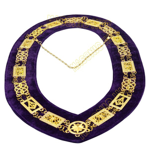 Masonic Grand Lodge Orator Regalia Set – Hand Embroidered Lambskin Apron Masonic Hub