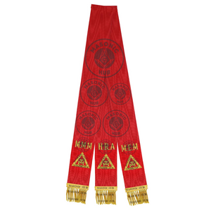 Freemason Bible Ribbon Markers – Royal Arch MMM RAM MEM Degrees Masonic Regalia Masonic Hub