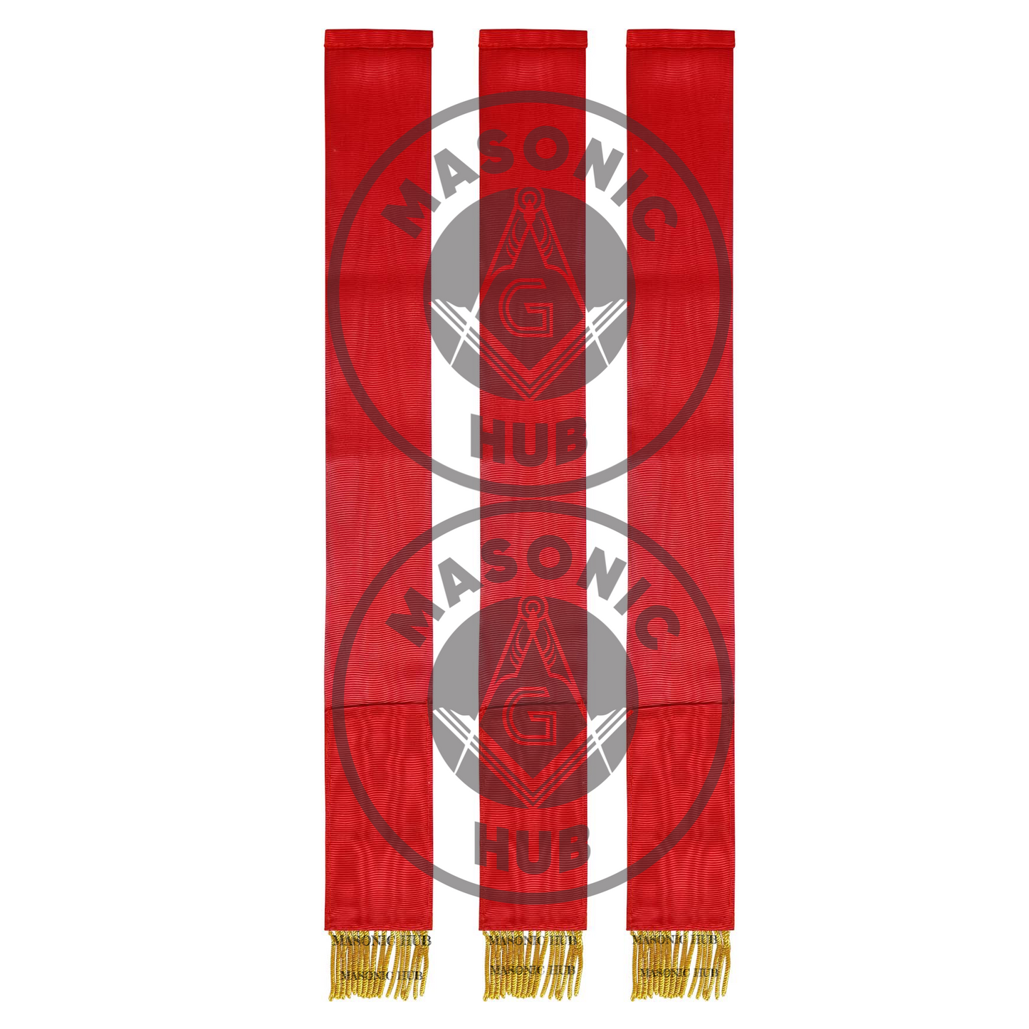 Freemason Bible Ribbon Markers – Royal Arch MMM RAM MEM Degrees Masonic Regalia