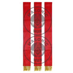 Freemason Bible Ribbon Markers – Royal Arch MMM RAM MEM Degrees Masonic Regalia Masonic Hub