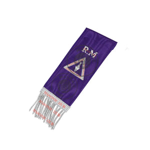 Royal & Select Masters Bible Marker – Hand Embroidered Royal Master Degree Masonic Hub