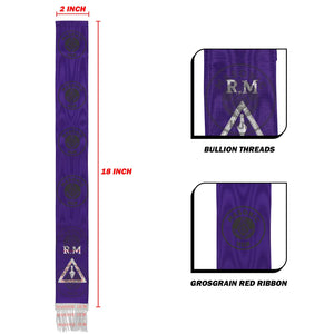 Royal & Select Masters Bible Marker – Hand Embroidered Royal Master Degree Masonic Hub