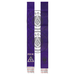 Royal & Select Masters Bible Marker – Hand Embroidered Super Excellent Master Masonic Hub