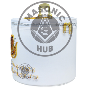 Custom Deluxe Daughters of Isis Fez Case – Personalized Name & Court Embroidery Masonic Hub