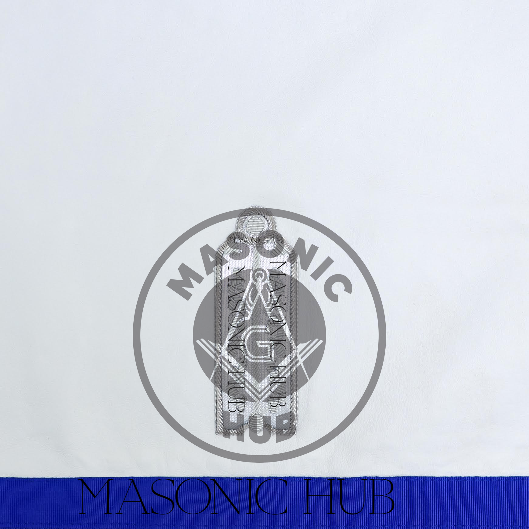 Masonic Texas Regulation Marshal Officer Apron with Eye - Handcrafted My Store