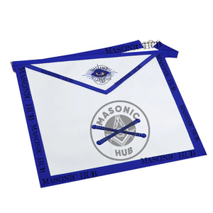 Masonic Marshal all seeing eye Apron Texas Regulation Blue Lodge Officer Masonic Hub
