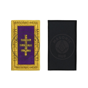 Past Most Eminent Grand Master Shoulder Boards Knights Templar Grand Encampment Masonic Hub