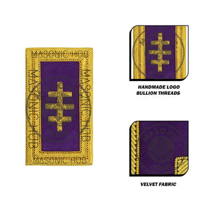 Past Most Eminent Grand Master Shoulder Boards Knights Templar Grand Encampment Masonic Hub