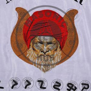 Custom M.O.V.P.E.R. Grotto Banner Flag – Gold Fringe – Personalized Lodge Display Masonic Hub