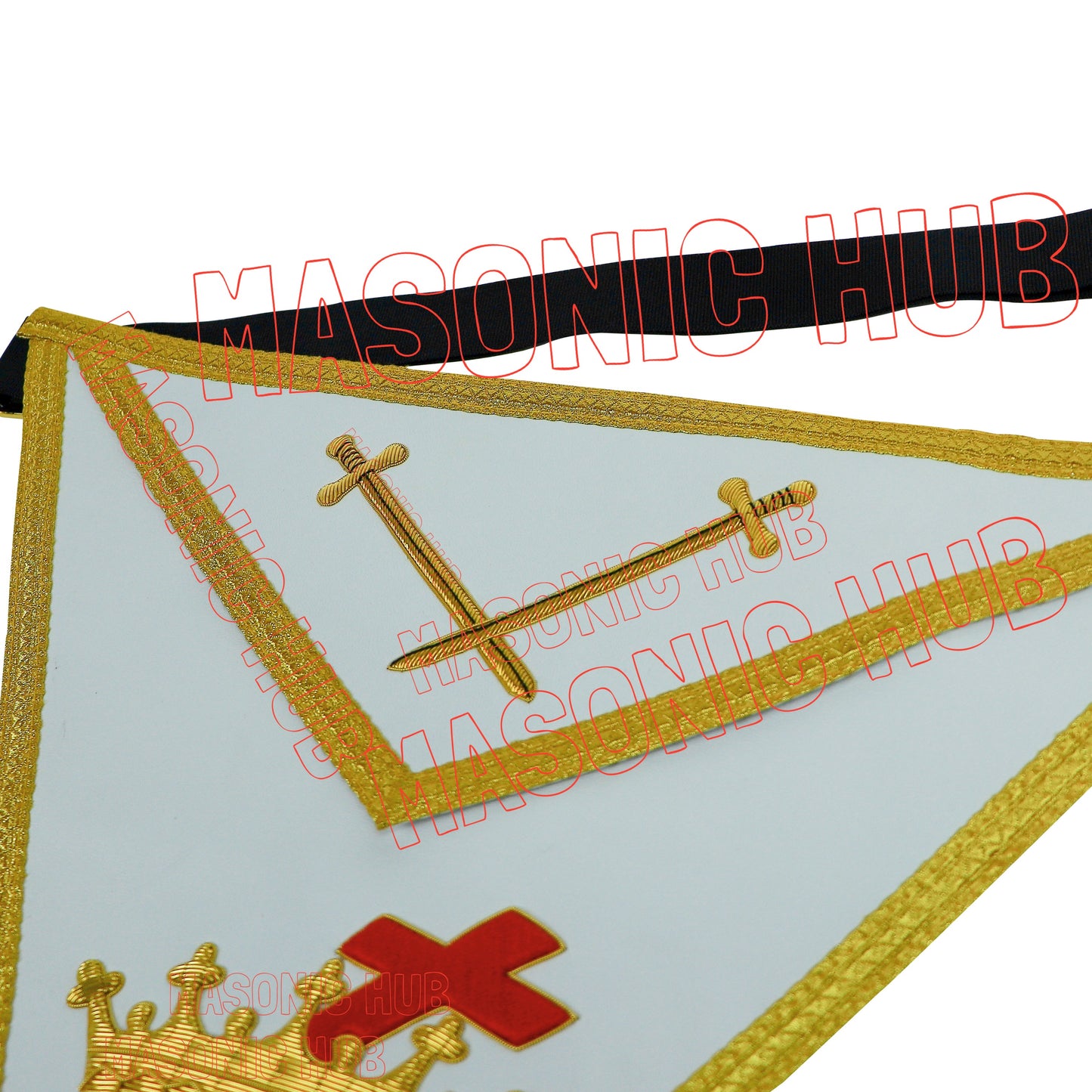 Knight Templar Lambskin Apron – A True Symbol of Brotherhood