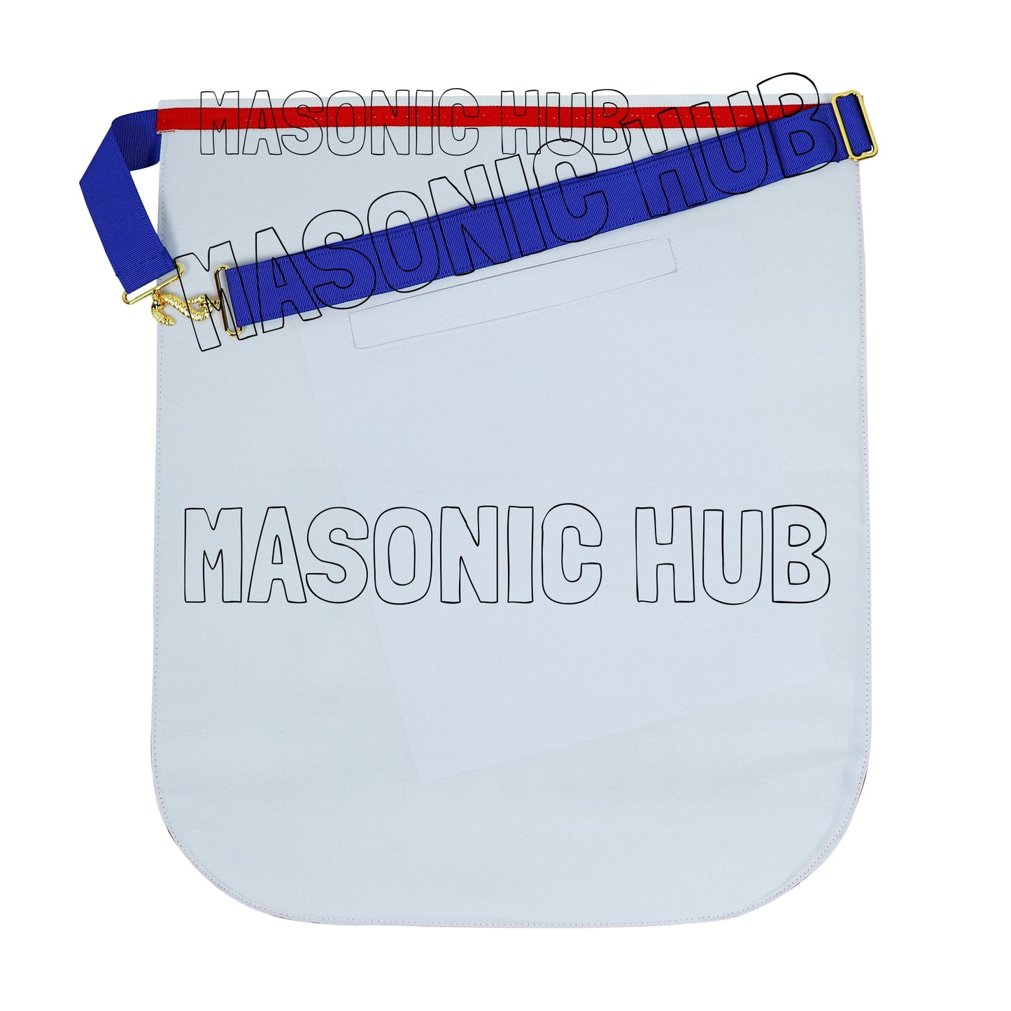 Masonic Legacy of Bro George Washington Masonic Apron Handcrafted for Freemason