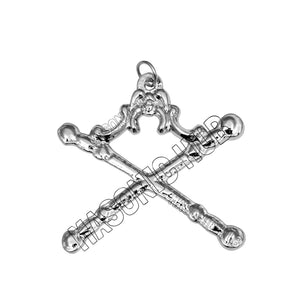 Masonic Blue Lodge Officer Collar Jewels – Set of 12 Silver Regalia | Masonic Hub Masonic Hub