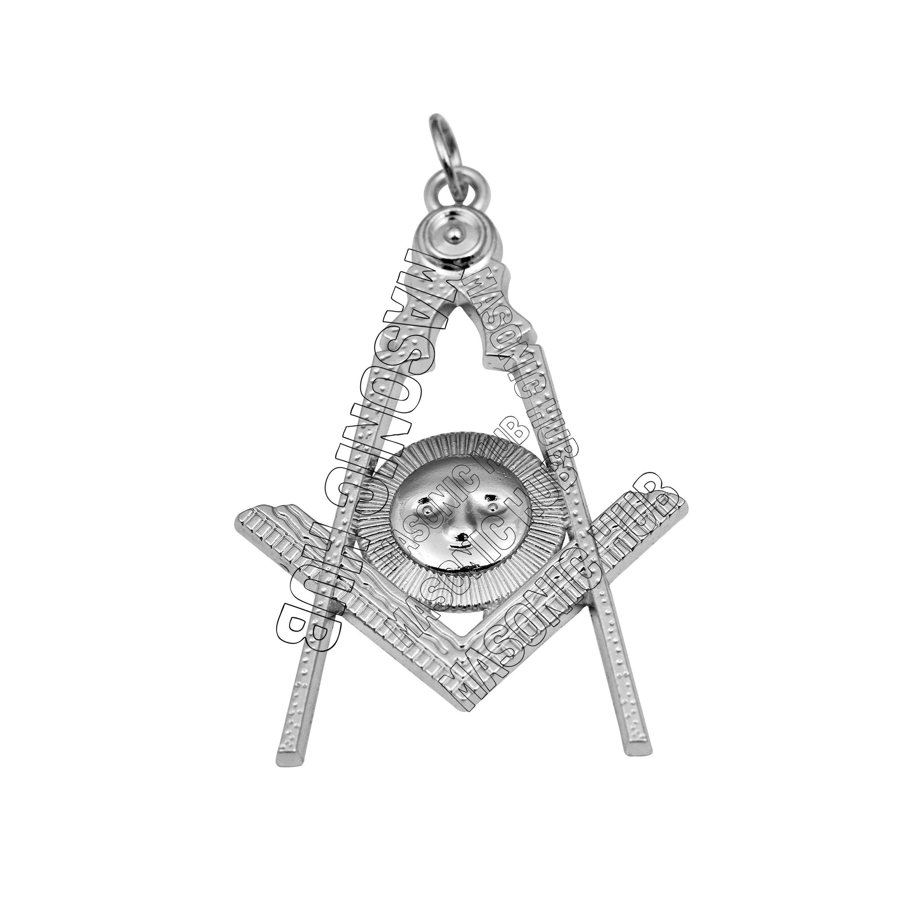 Masonic Blue Lodge Officer Collar Jewels – Set of 12 Silver Regalia | Masonic Hub Masonic Hub