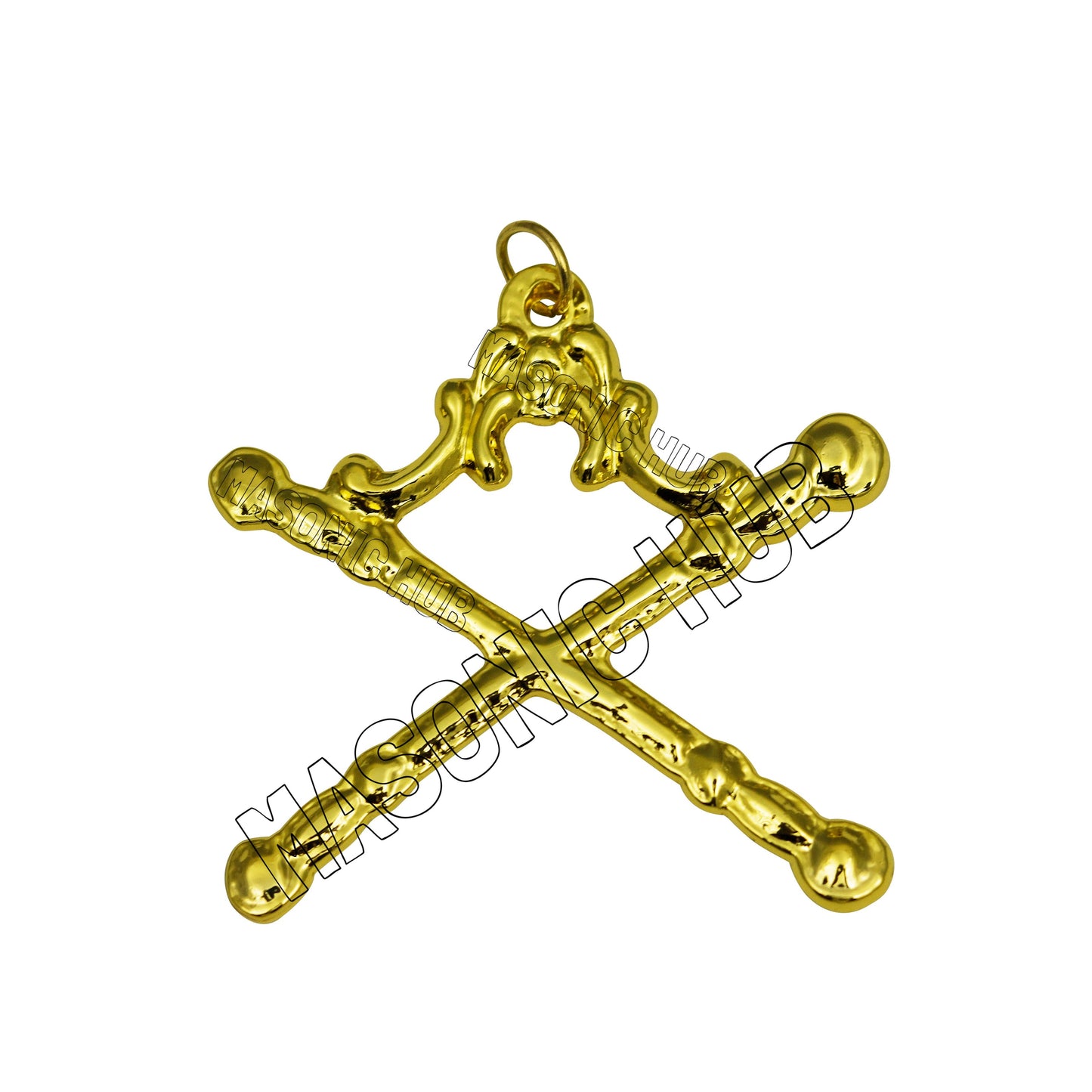 Masonic Regalia Blue Lodge Marshal Apron & Chain Collar with Jewel
