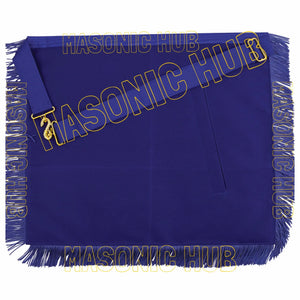 Masonic Illinois DeMolay Apron – Handcrafted Excellence in 100% Lambskin Masonic Hub