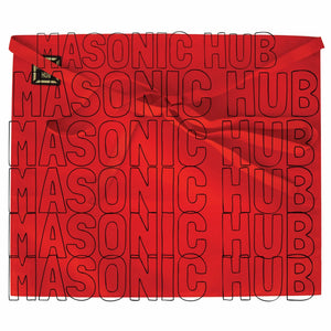 Exquisite Masonic Holy Royal Arch Apron – White Cotton Duck Cloth Masonic Hub