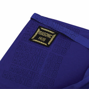 Sacred Craftsmanship: Masonic Blue Lodge White Cotton Apron Masonic Hub