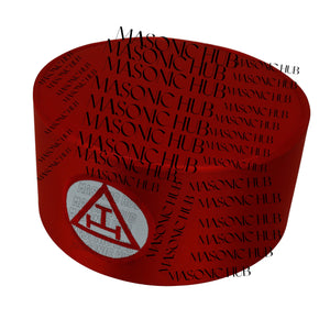 Crowning Glory: Royal Arch Masons Member Crown - Member's Regal Crown ( RED ) Masonic Hub