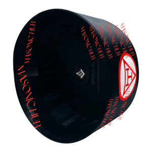 Crowning Glory: Royal Arch Masons Member Crown - Member's Regal Crown (BLACK ) Masonic Hub