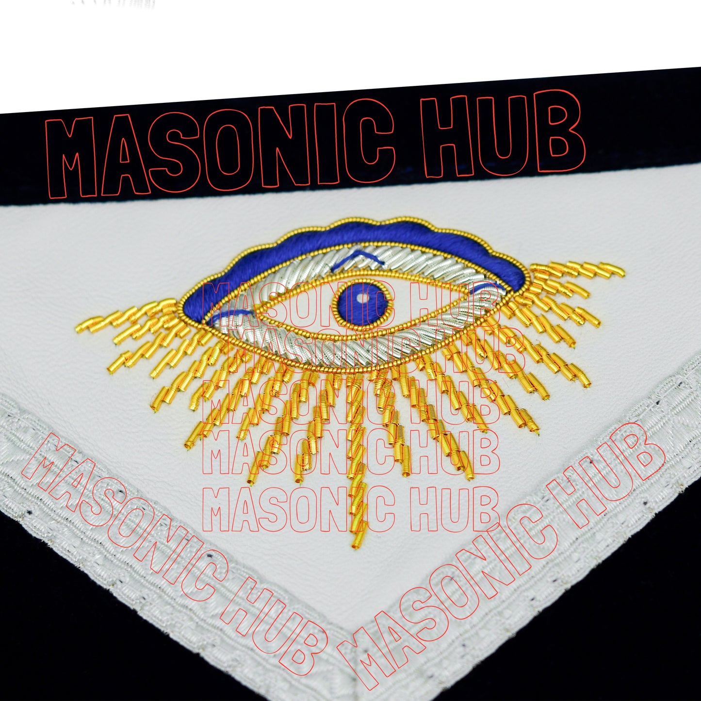 Exquisite Masonic Past Master Apron – A Masterpiece of Tradition & Craftsmanship