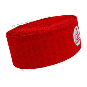 Handmade Velvet Crown – Royal Arch Master Crown –Masonic Regalia Hat –Red Velvet Masonic Hub