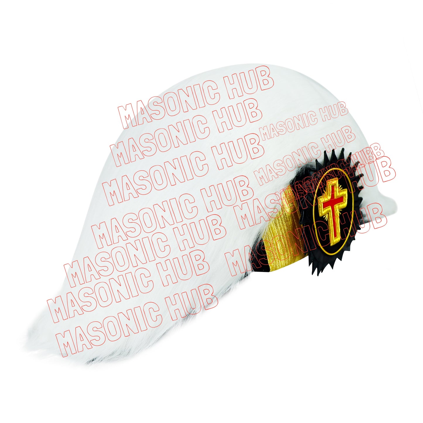 Commander's Crest: Regal Legacy Masonic Knights Templar Past Commander Chapeau