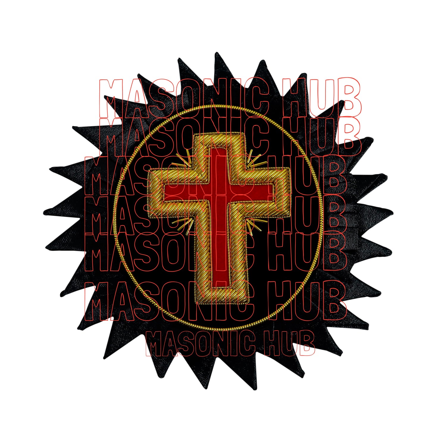 Commander's Crest: Regal Legacy Masonic Knights Templar Past Commander Chapeau