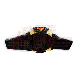 Commander's Crest: Regal Legacy Masonic Knights Templar Past Commander Chapeau Masonic Hub
