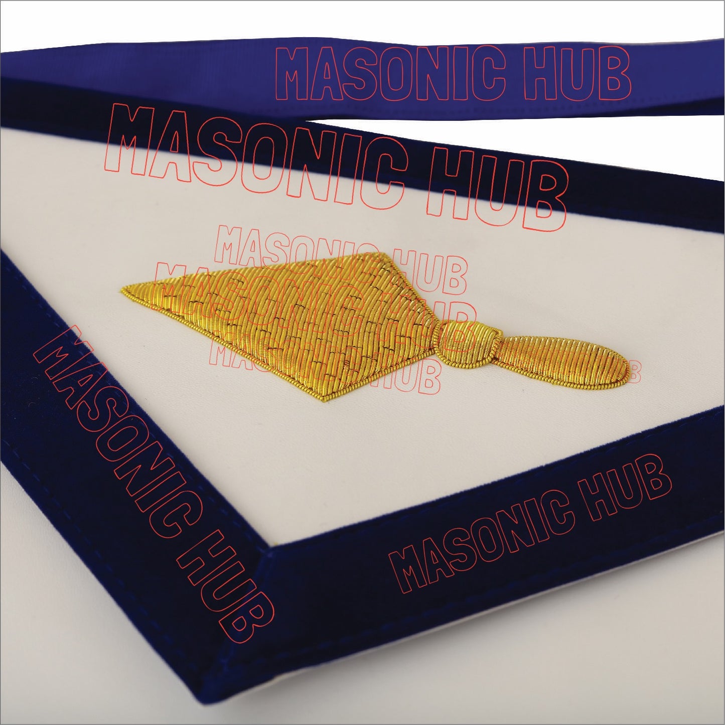 District Deputy Grand Master Lambskin Apron – Grand Lodge of Texas Freemasons