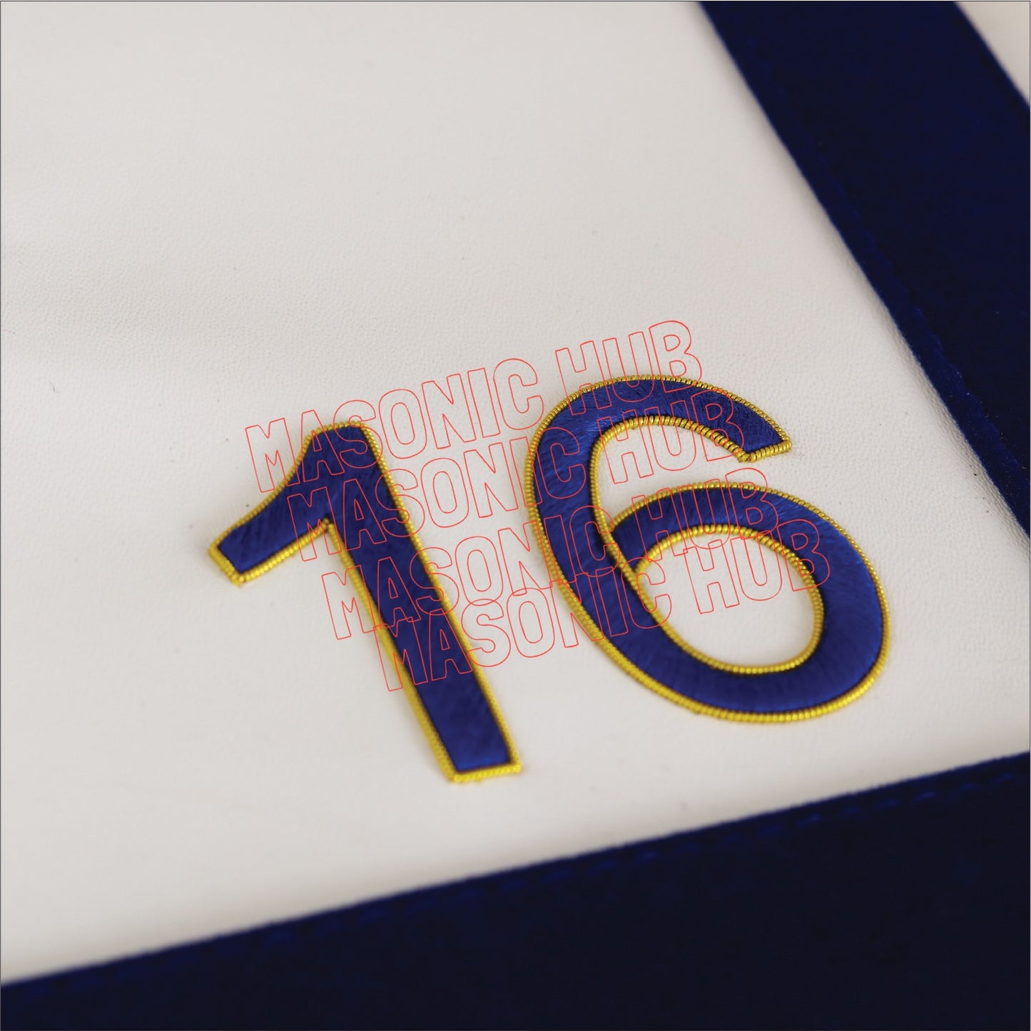 District Deputy Grand Master Lambskin Apron – Grand Lodge of Texas Freemasons