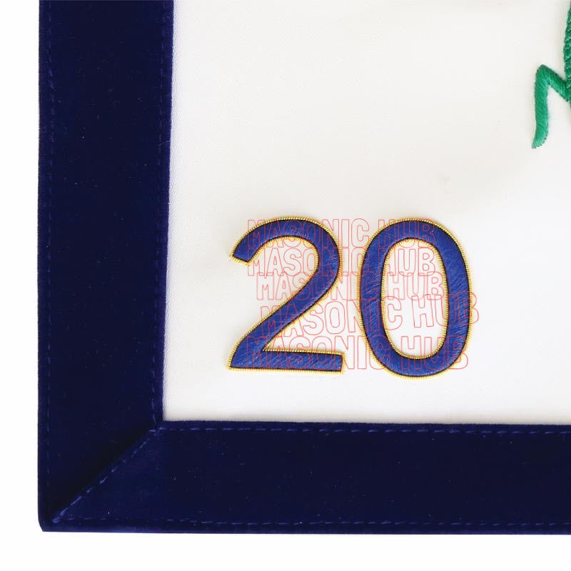 District Deputy Grand Master Lambskin Apron – Grand Lodge of Texas Freemasons