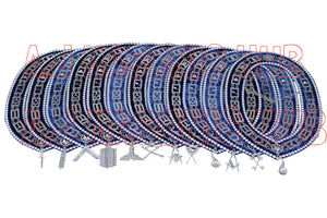 Masonic Blue Lodge Officers Working Tools lot of 12 Chain Collars + Free Jewels Masonic Hub