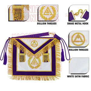 Vintage Prince Hall PHA Past Grand Thrice Illustrious Master Masonic Apron Masonic Hub