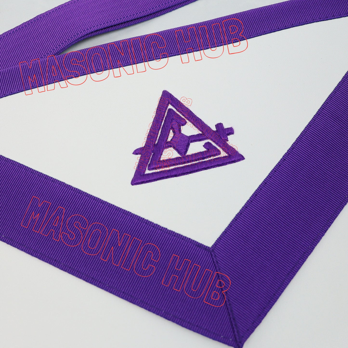 Handcrafted Masonic Lambskin Apron – Royal & Select Master (RSM) Council Member