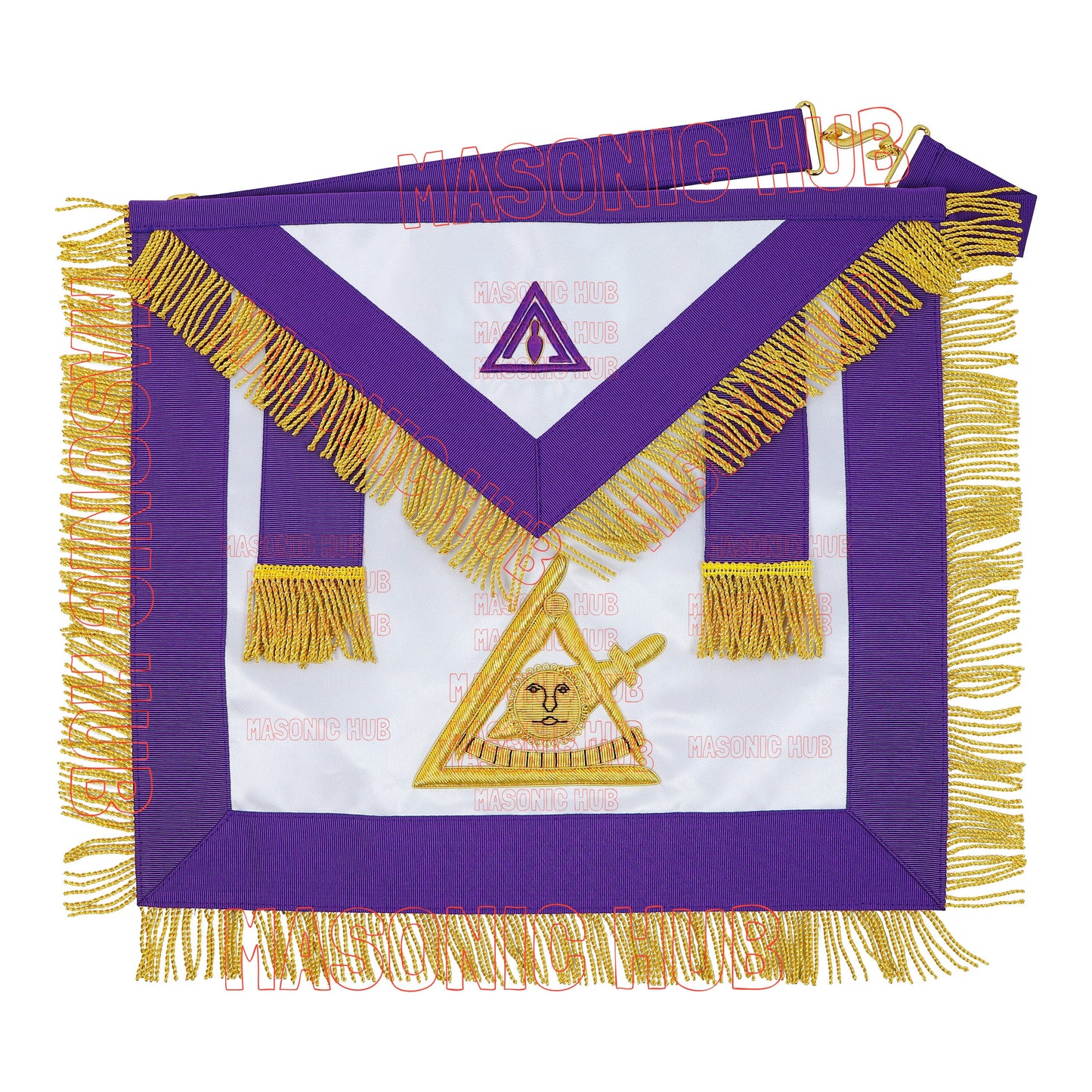 Masonic Council Past Illustrious Master (PIM) Satin Apron
