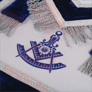 Masterfully Crafted Lambskin Apron with Iconic Past Master Emblem Masonic Hub