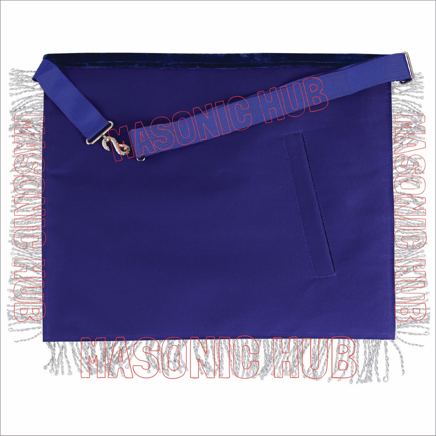 Masterfully Crafted Lambskin Apron with Iconic Past Master Emblem
