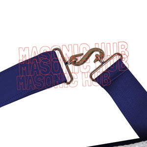 Exquisite Handcrafted Masonic Past Master Lambskin Apron – 100% Handmade Elegance Masonic Hub