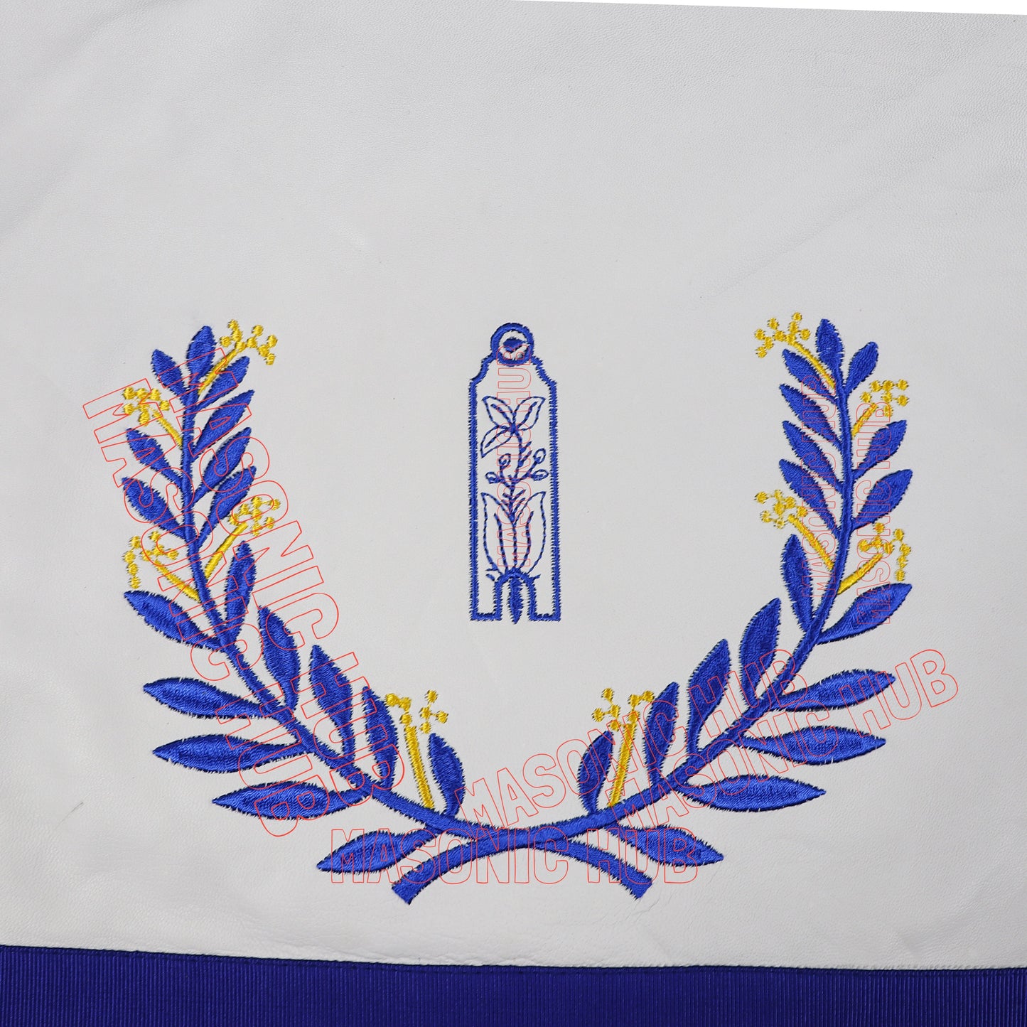 Masonic Regalia Blue Lodge Junior Warden Apron & Chain Collar with Jewel